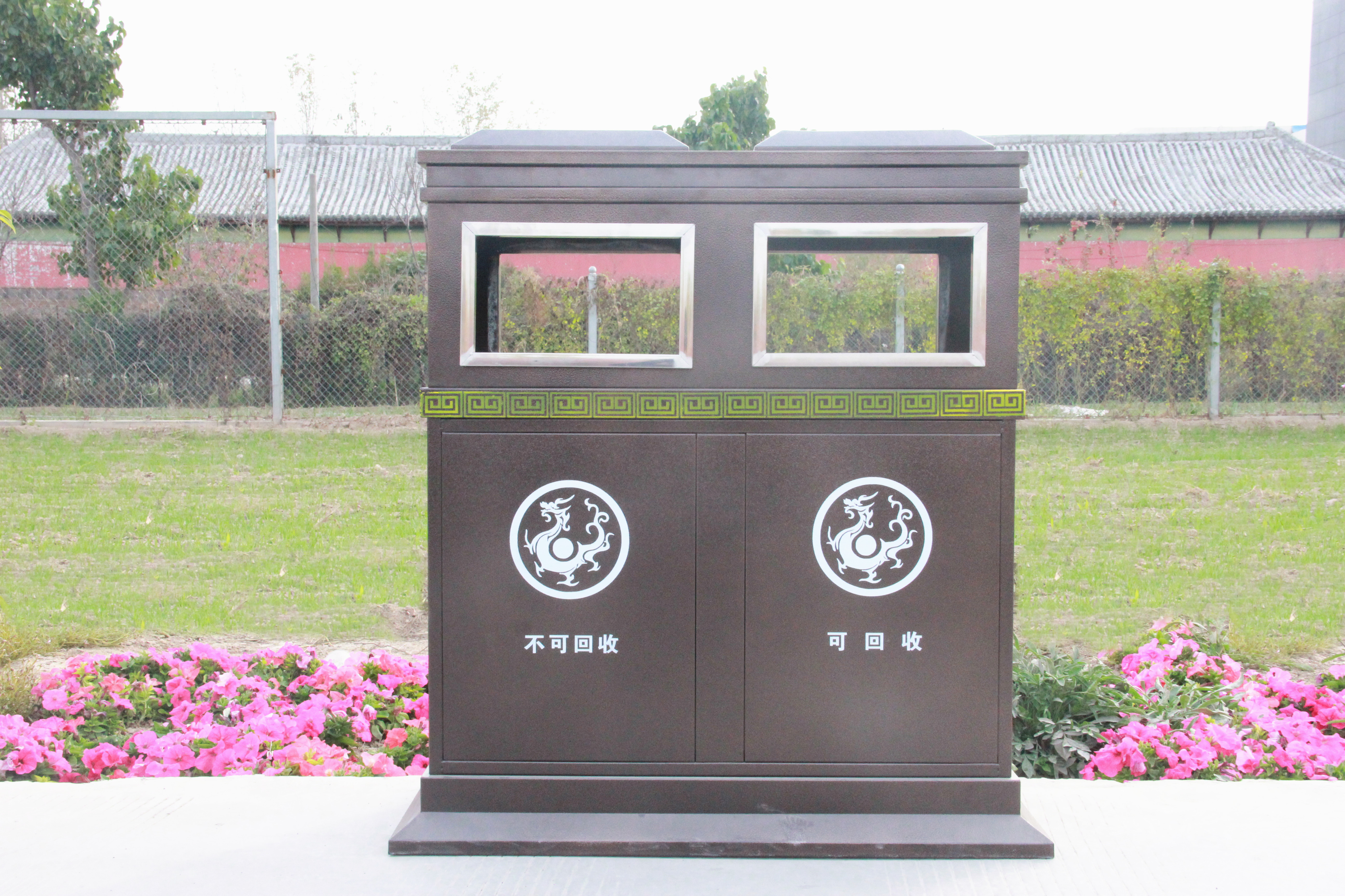 戶外分類果皮箱/公共垃圾桶（支持定制廠家直銷）