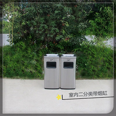 直投室內(nèi)垃圾桶帶滅煙式分類(lèi)垃圾箱商場(chǎng)/走廊/電梯口